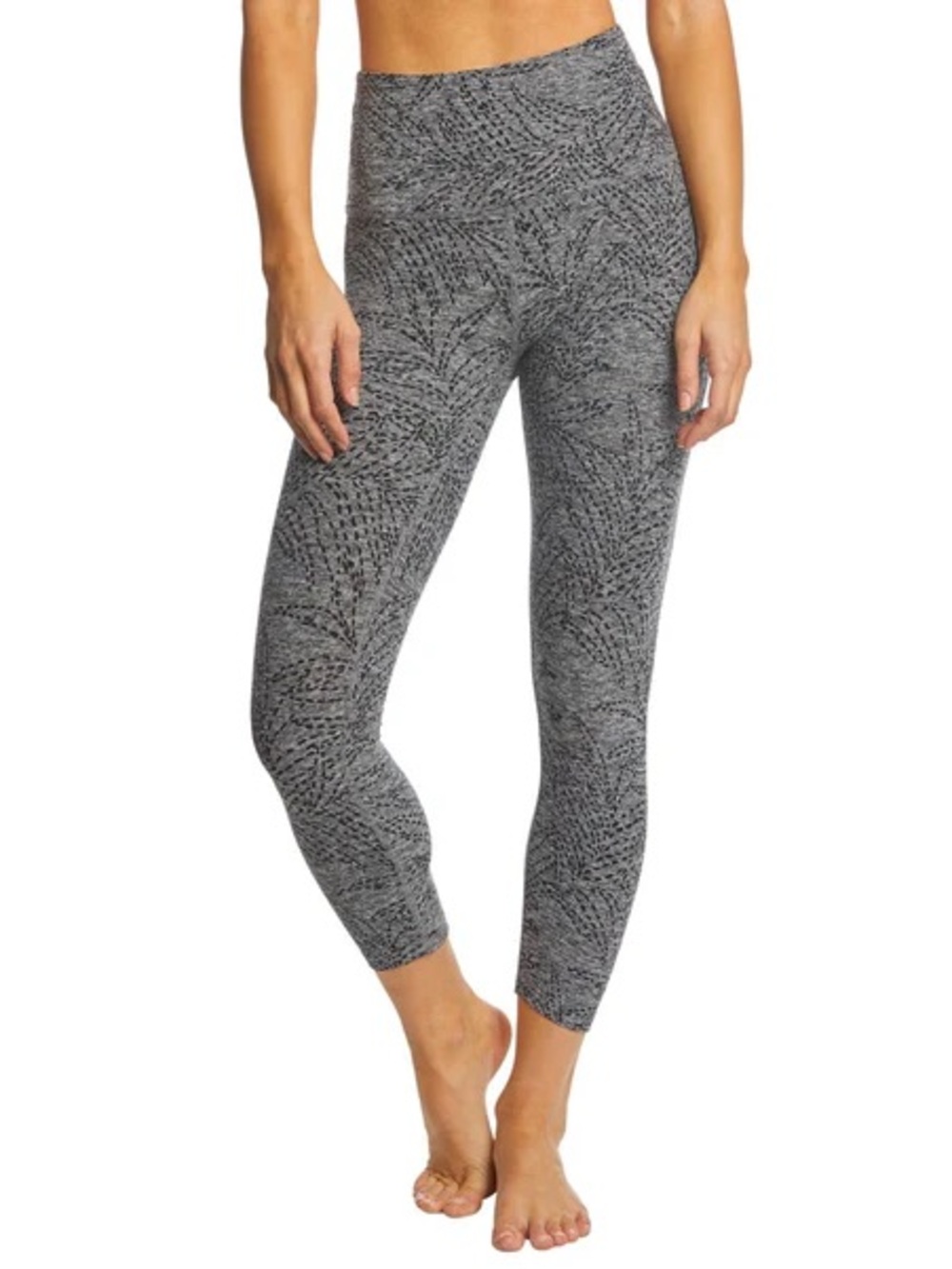 Beyond Yoga Jungle Fern Spacedye High Waisted Barre3 Leggings XS NWT